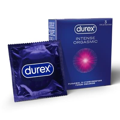 Презервативы Durex Intense Orgasmic 3 шт.