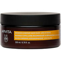 Маска для волос Apivita Питание и восстановление с оливкой и мёдом 200 мл