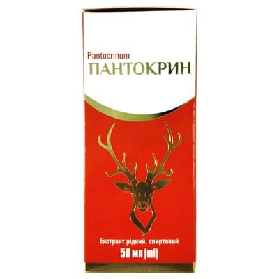 Пантокрин экстракт жидкий по 50 мл (флакон)