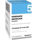 Новокаин Фармасел раствор д/ин. 5 мг/мл по 5 мл №10 (ампулы)