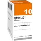 Торацетам розчин д/ін. 200 мг/мл по 10 мл №10 (ампули)