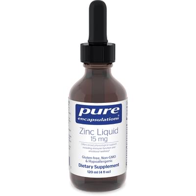 Цинк глюконат Pure Encapsulations раствор жидкий по 120 мл (флакон)