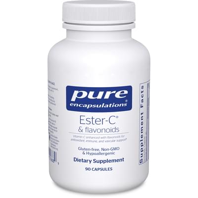 Эстер-С с флавоноидами Pure Encapsulations капсулы №90 (флакон)