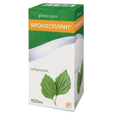 Бронхоплант сироп с подорожником по 100 мл (флакон)
