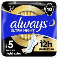 Купить Прокладки гигиенические Always Ultra Secure Night Extra Duo безопасная ночь ароматизированные 10 шт. Прокладки гигиенические Always Ultra Secure Night Extra Duo безопасная ночь ароматизированные 10 шт.