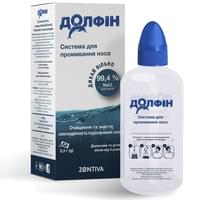 Устройство Система Долфин для промывания носа 250 мл по 2,3 г №10 (саше)