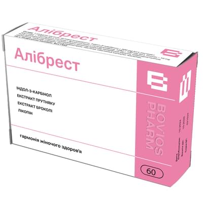 Алібрест капсули №60 (6 блістерів х 10 капсул)
