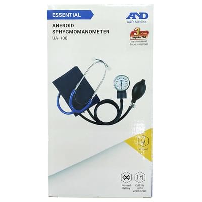 Тонометр AND UA-100 механічний з вбудованим стетоскопом Wenzhou bokang