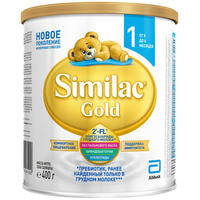 Суміш суха молочна Similac Gold 1 від 0 до 6 місяців 400 г