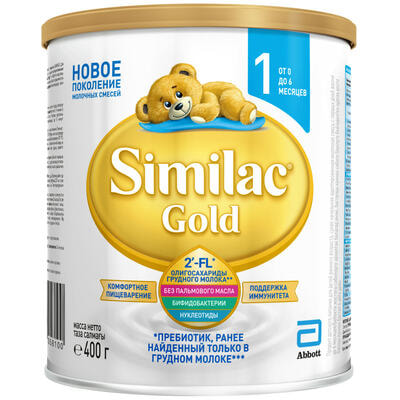 Смесь сухая молочная Similac Gold 1 от 0 до 6 месяцев 400 г