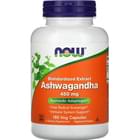 Ашваганда екстракт по 450 мг NOW капсули №180