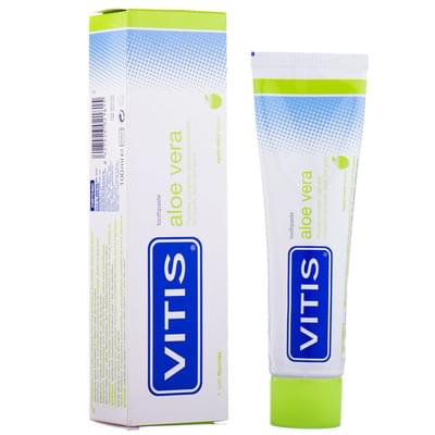 Зубна паста Vitis Aloe Vera Яблуко 100 мл