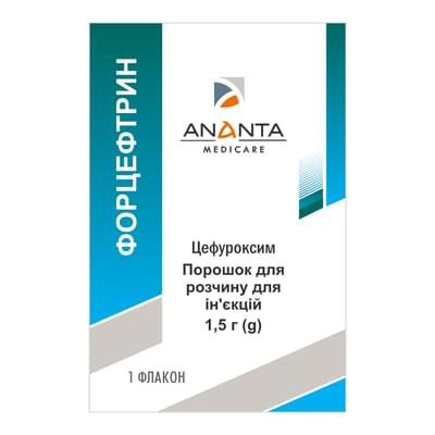 Форцефтрин порошок д/ин. по 1500 мг (флакон)