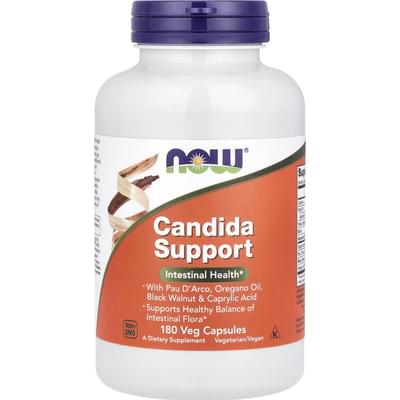 Now Протикандидний засіб Candida Support капсули №180