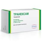 Транексам таблетки по 500 мг №30 (3 блістери х 10 таблеток)