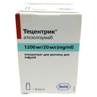 Купить Тецентрик концентрат д/инф. 1200 мг / 20 мл по 20 мл (флакон) Тецентрик концентрат д/инф. 1200 мг / 20 мл по 20 мл (флакон)