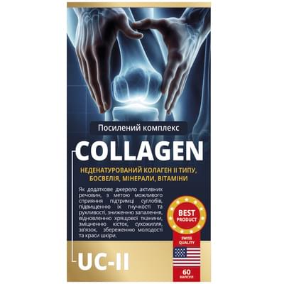 Коллаген Экофит неденатурированный II типа для суставов капсулы №60 (флакон)