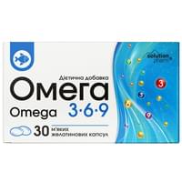 Омега 3-6-9 Solution Pharm капсулы №30 (3 блистера х 10 капсул)