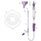 Гравитационный набор для введения энтерального питания Flocare з бутылочки и пакета размер Ch 20