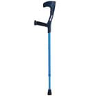 Костыль подлокотный Karadeniz Medical PR-607 алюминиевый регулируемый по высоте синиий