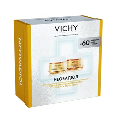Набор Vichy Неовадиол Рождество крем ночной антивозрастной 50 мл + крем дневной для нормальной и комбинированнной кожи 50 мл 2025