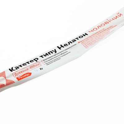 Катетер урологічний Нелатона Apexmed чоловічий розмір 14 зелений