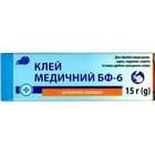 Купити Клей медичний БФ-6 Лубнифарм рідина д/зовн. заст. по 15 г (туба) Клей медичний БФ-6 Лубнифарм рідина д/зовн. заст. по 15 г (туба)