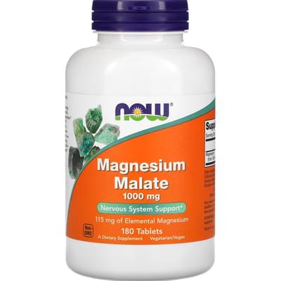 Now Магния малат по 1000 мг таблетки №180