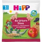 Снеки Hipp Динозавры с клюквой и черной смородиной 30 г