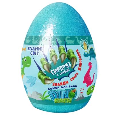 Бомба для ванн Aqua Shine DinoBath Ягідний світ 145 г