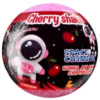 Бомба для ванн Aqua Shine Space Cosmetic Вишневий шовк з іграшкою 100 г