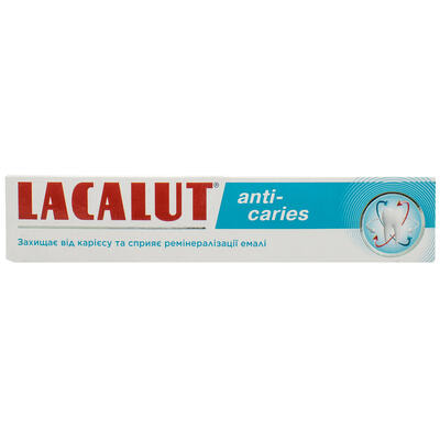 Зубна паста Lacalut Анти-карієс 75 мл