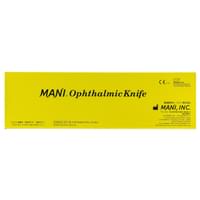 Нож офтальмологический Mani Slit Angled Arched MSL26AB 2,65 мм