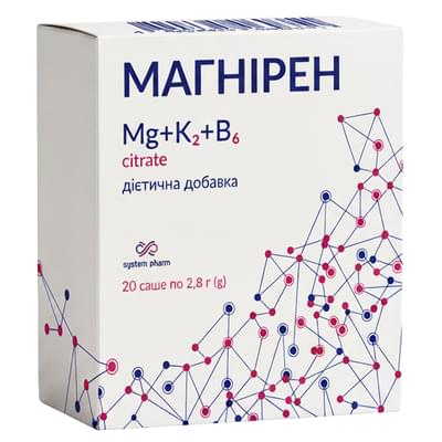 Магнірен порошок по 2,8 г №20 (саше)