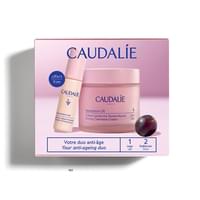 Caudalie Resveratrol-Lift Cashmere Set 2025 Крем Кашемір для обличчя 50 мл + Сироватка для обличчя 10 мл