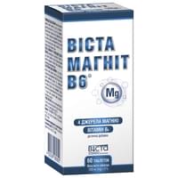 Виста Магнит В6 таблетки источник магния и витамина В6 флакон 60 шт