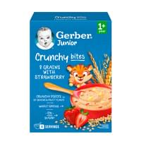 Купить Каша безмолочна Gerber Мультизлаковая с хрустящими хлопьями и кусочками клубники от 1 года 200 г Каша безмолочна Gerber Мультизлаковая с хрустящими хлопьями и кусочками клубники от 1 года 200 г