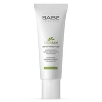 Купить Флюид для лица Babe LaboratoriosStop Akn увлажняющий матирующий для жирной и проблемной кожи 50 мл Флюид для лица Babe LaboratoriosStop Akn увлажняющий матирующий для жирной и проблемной кожи 50 мл