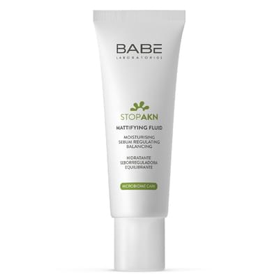Флюид для лица Babe LaboratoriosStop Akn увлажняющий матирующий для жирной и проблемной кожи 50 мл