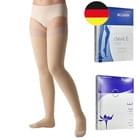 Чулки компрессионные Belsana Classic E класс компрессии 1 с открытым носком размер 1 бежевые