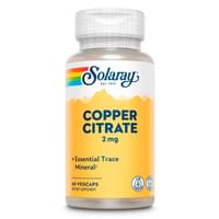 Solaray Copper Citrate Мідь цитрат капсули по 2 мг №60