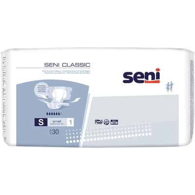 Подгузники для взрослых Seni Classic Small размер S/1 30 шт.