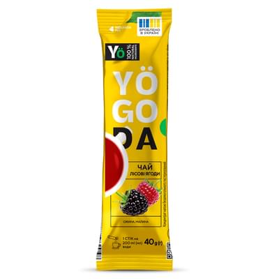 Чай концентрат Yogoda Лесные ягоды стик 40 г
