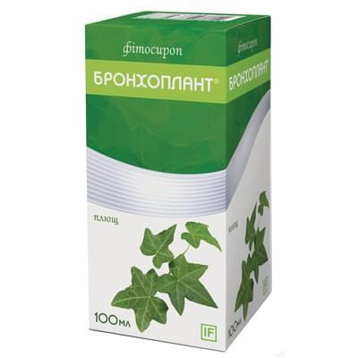 Бронхоплант сироп з плющем по 100 мл (флакон)