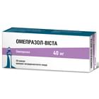 Омепразол-Виста капсулы по 40 мг №28 (2 блистера х 14 таблеток)