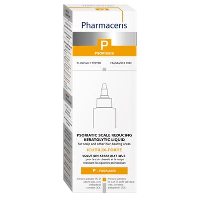 Рідина для обличчя та тіла Pharmaceris P кератолічна для зменшення псоріазних висипань 125 мл