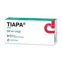 Тиара таблетки по 80 мг №28 (2 блистера х 14 таблеток)