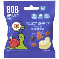 Снэки Bob Snail Улитка Боб Яблоко-черника натуральные 20 г