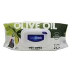 Серветки вологі Deep Fresh Green Nature Olive Oil/Green Tea з клапаном 120 шт.