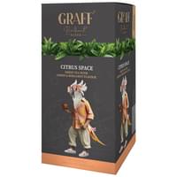 Чай зеленый Graff Citrus Space Цитрусовый космос в фильтр-пакетах по 1,5 г 20 шт.